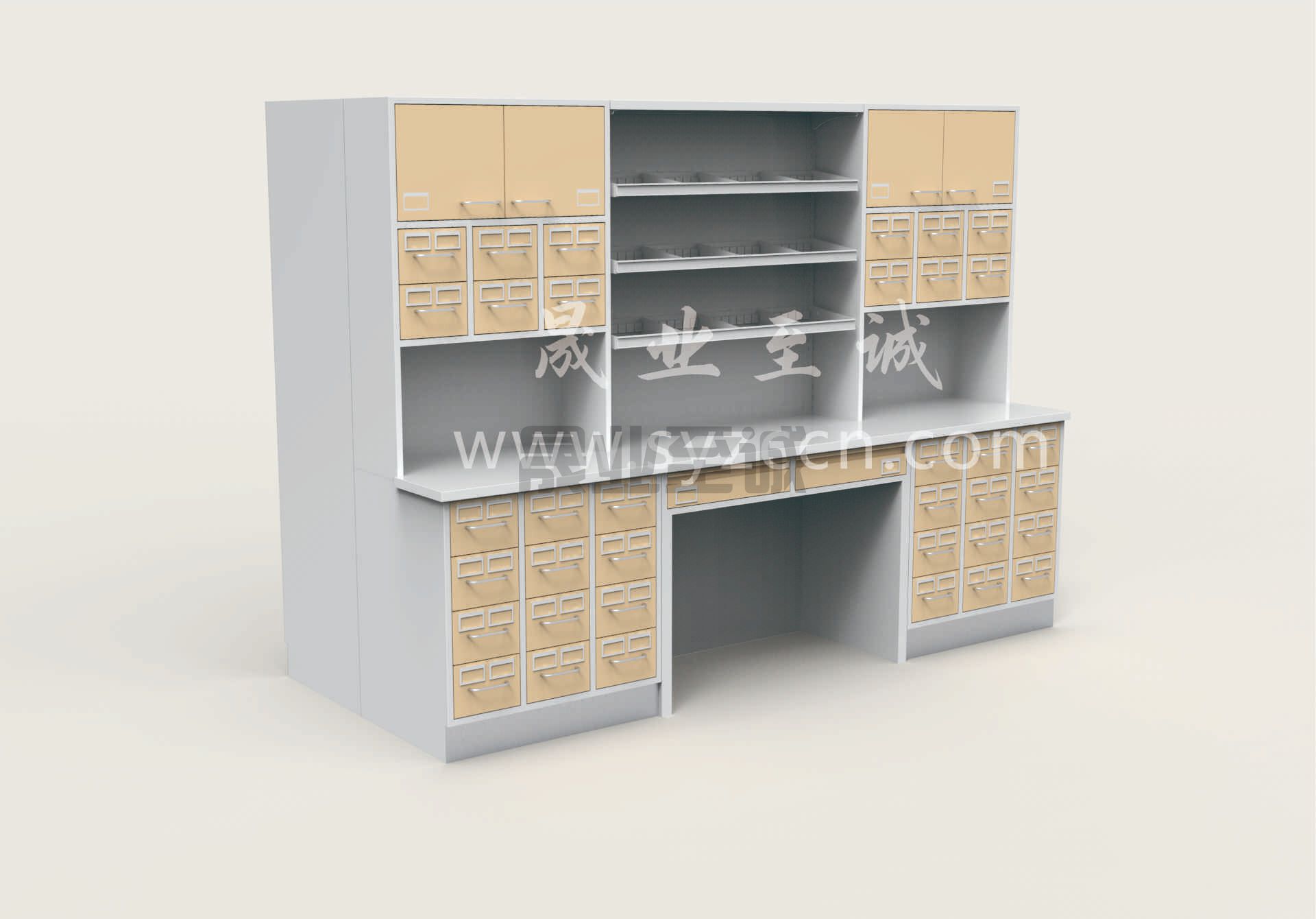 电解钢板药柜：中药柜的摆放与装柜的要求